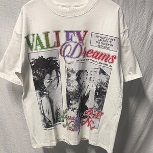 Vale forever White Graphic Tee